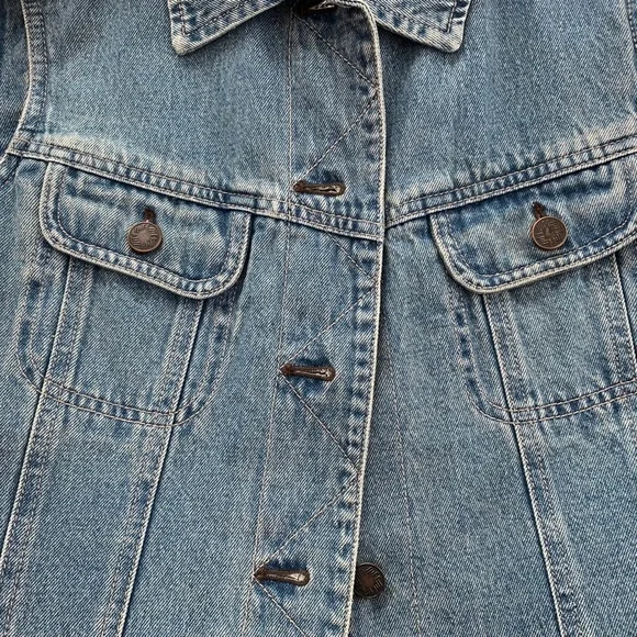 J.Jill Women's Jeans Vest - Picture 7 of 7